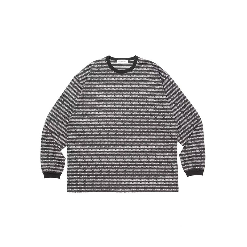 Cootie Supima Jacquard L/S Tee 日产 匹马棉线 编织 提花长Tee