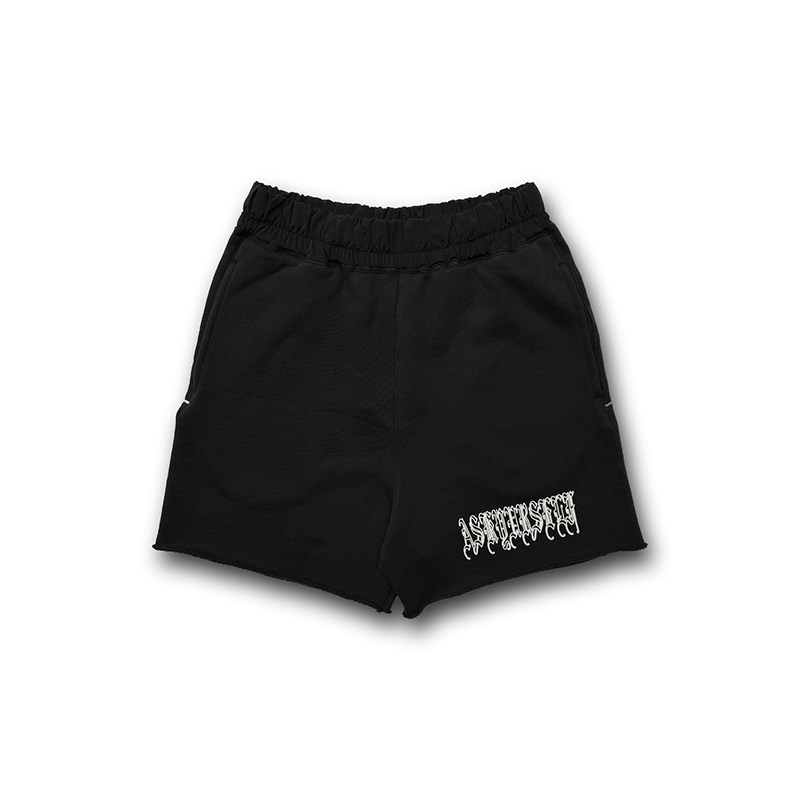 ［8折］ASKYURSELF  GOTH RAW FLEECE SHORTS葡萄牙产 做旧 短裤图片