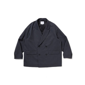 外套 Saxony Cootie 羊毛混纺 Breasted 西装 Double 双排扣