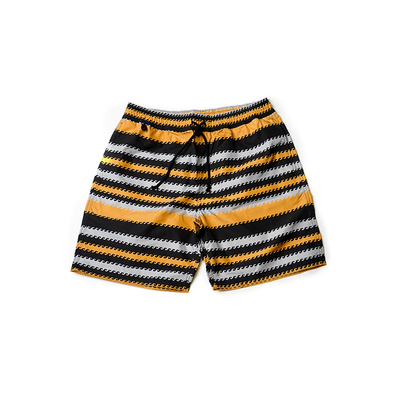 ［5折］CALEE BORDER SHORT PANTS休闲宽松条纹沙滩短裤