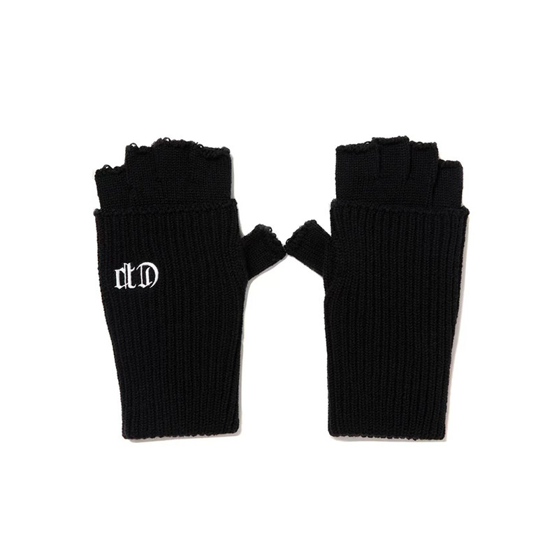 Cootie Knit Cuffed Fingerless Glove日产羊毛混纺 针织无指手套