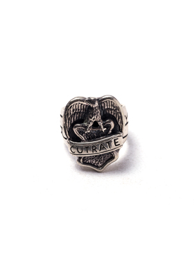 cut-rate 哈雷老鹰戒指银 尺码 17 19 21