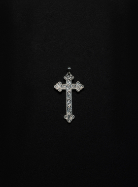 cootie男女通用银饰十字架时尚