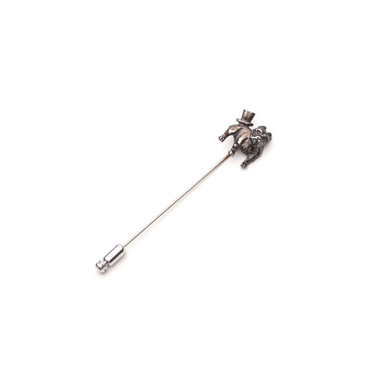 HW DOG HAT PIN SILVER 모자 핀 쥬얼리 실버