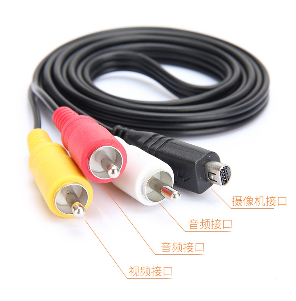 相机线索尼摄像机视频av线