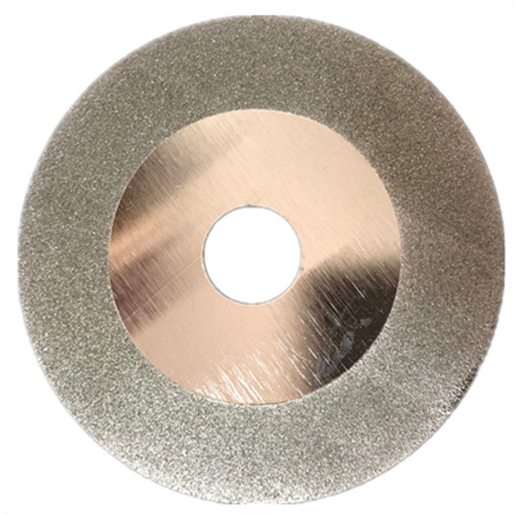 金刚石电镀切割片100*1*20孔电镀金刚石磨片  石材切割片玻璃切片