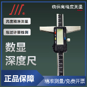 成量数显深度尺高精度电子游标卡尺工业级测量尺子200 500mm 300