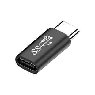 TypeC公对母转接头USB-C接口数据线公母转换头加长延长保护头全功能PD快充100W公转母C公头转C母座转换器插头