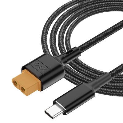 Type-C转XT60接口充电线100W快充