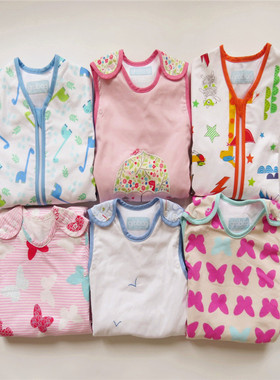 英国grobag儿童婴幼儿纯棉纱布睡袋防踢被2.5tog1.0T