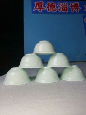 淄博博山陶瓷鲁青德化功夫茶杯主人品茗杯白瓷杯子小单杯茶碗茶具