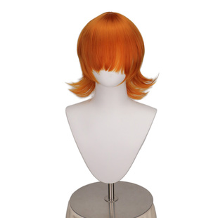 头皮顶 漫威争锋 需造型橘色短发 cos假发 松鼠女 Marvel Rivals