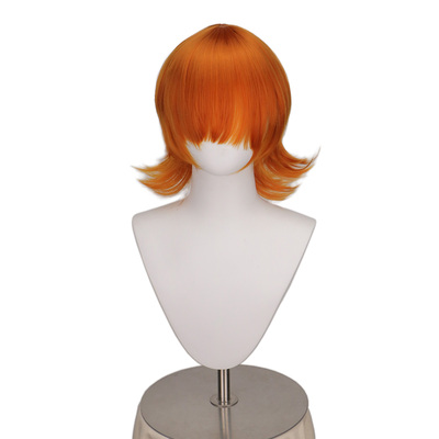 漫威争锋 Marvel Rivals 松鼠女 cos假发 头皮顶 需造型橘色短发
