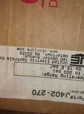 售前J402-270  ue压力开关 J402-270 0-200 psi    J402-270 HK