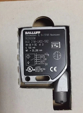 议价 原装BALLUFF现货巴鲁夫BOD000M光电距离感测器BOD 21M-LA02-
