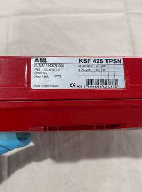 售前ABBOT OS系列隔离开关KSF 425 TPSN 2CMA142437R1000 断路器