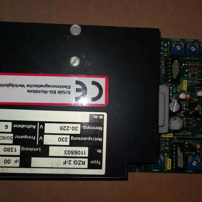 售前RUG SMS201.4 RZG 2-F I106503 电磁控制板 rzg2-f  i106503