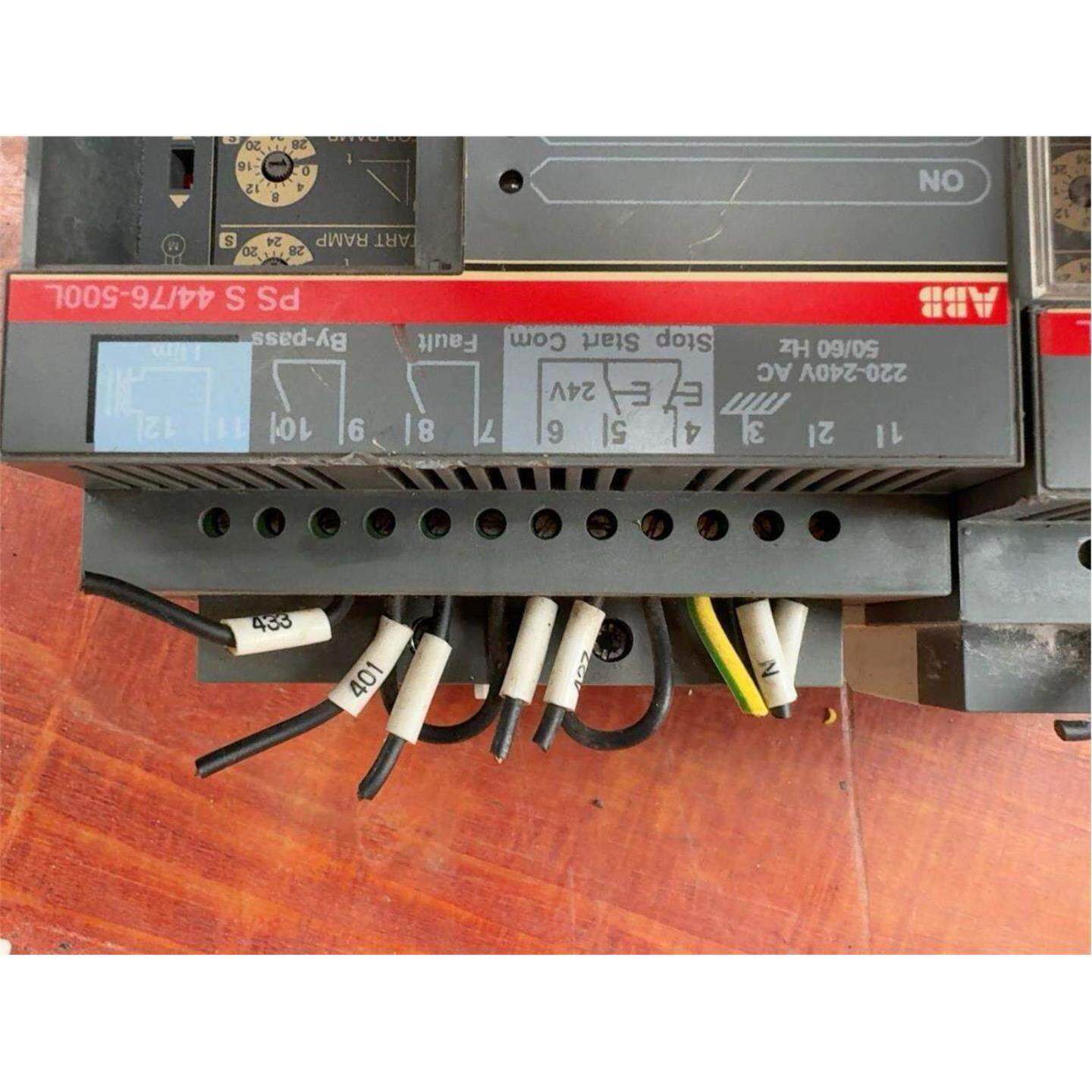 议价拆机ABB软启动。PSS44/76-500L，功能包好！.