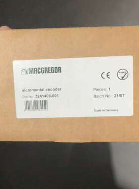 售前MACGREGOR增量编码器，型号3241409-801，德