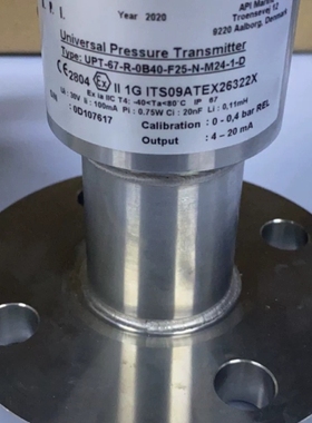 议价 API压力感测器 UPT-67-R-0B40-F25-N-M24-1-D全新现货议价