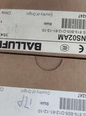 售前BALLUFF巴鲁夫BNS02AM行程开关BNS 819-B05-D12-61-12-10