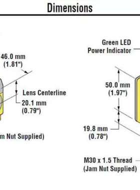 售前光电感测器 Q40SN6FF600  BANNER 邦纳  议价