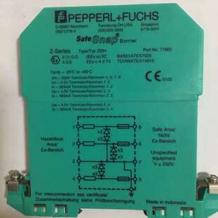 PEPPERL FUCHS 71863 售前P ZENNERBATTIER Z954 KONGSBERG 360