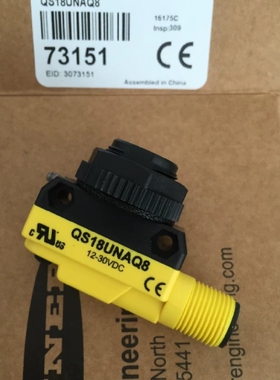 议价 QS18UNAQ8 超音波感测器 QS18UPAQ8 邦纳BANNER