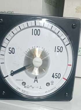 售前TOYO KEIKI东洋计器电流表，型号SeVF-11 量程0-450A