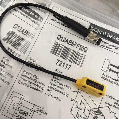 议价 Q12AB6FF15Q Q12AB6FF30Q Q12AB6FF50Q 邦纳BANNER原装正品