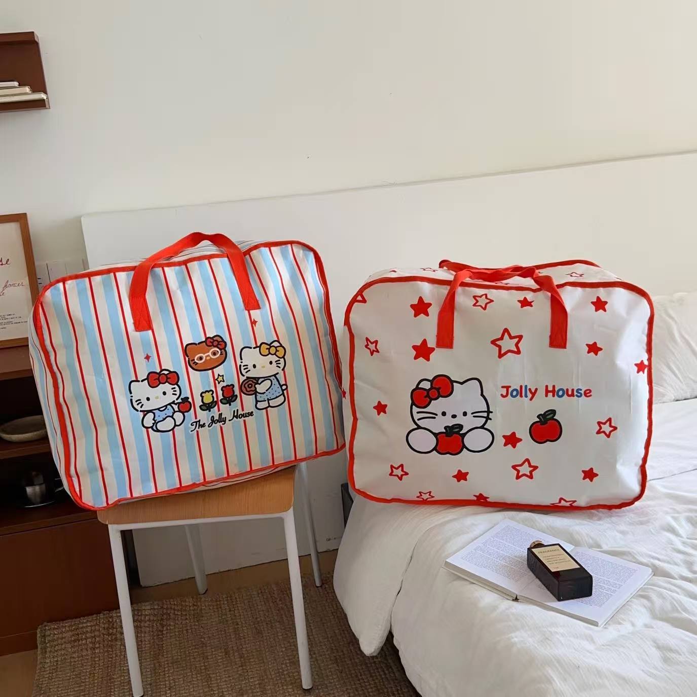 被子收纳袋大容量短途旅行出差行李箱手提收纳包搬家行李打包袋