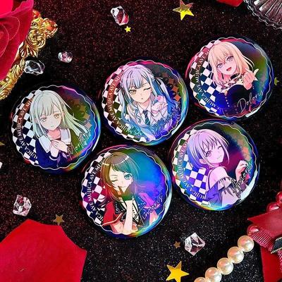 BangDream同人谷子吧唧徽章周边