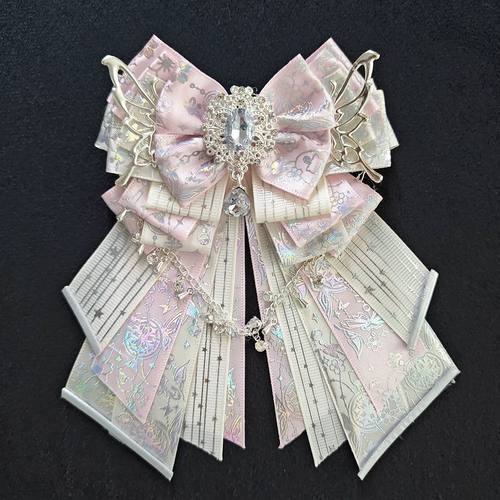 痛包装饰物蝴蝶结挂件成品手作