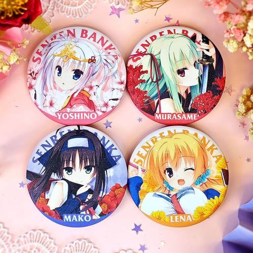 千恋万花游戏周边同人吧唧徽章