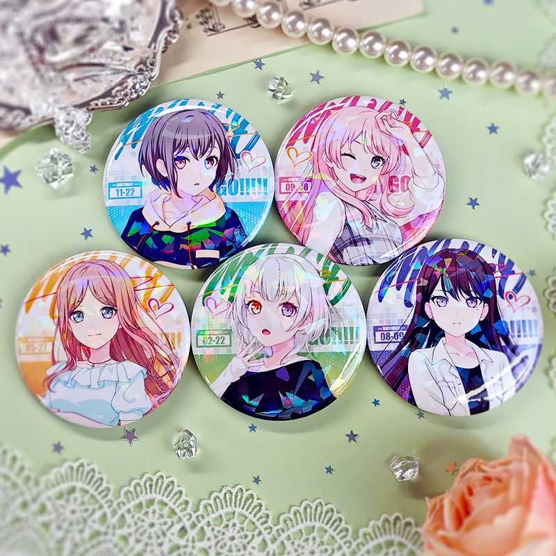 BanGDream同人吧唧谷子周边徽章