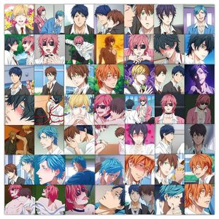 60张无节操摄影部周边卡通动漫贴纸装饰行李箱笔记本手机壳贴画