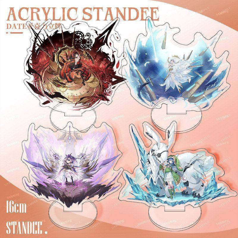 约会大作战双面夹层亚克力立牌狂三十香折纸四糸乃琴里谷子周边