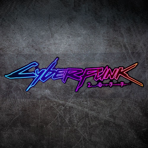电脑机箱cyberpunk防水汽车贴纸