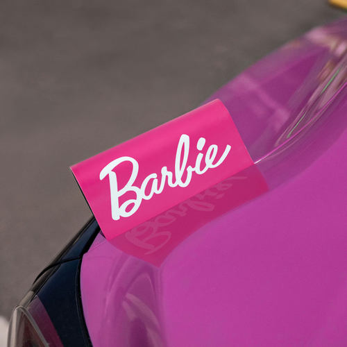 恐高症芭比barbie汽车装饰贴