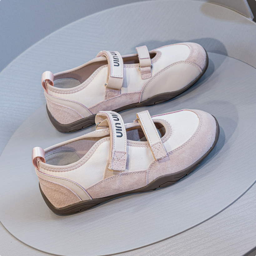 首谷正品夏新款真皮软底玛丽珍鞋