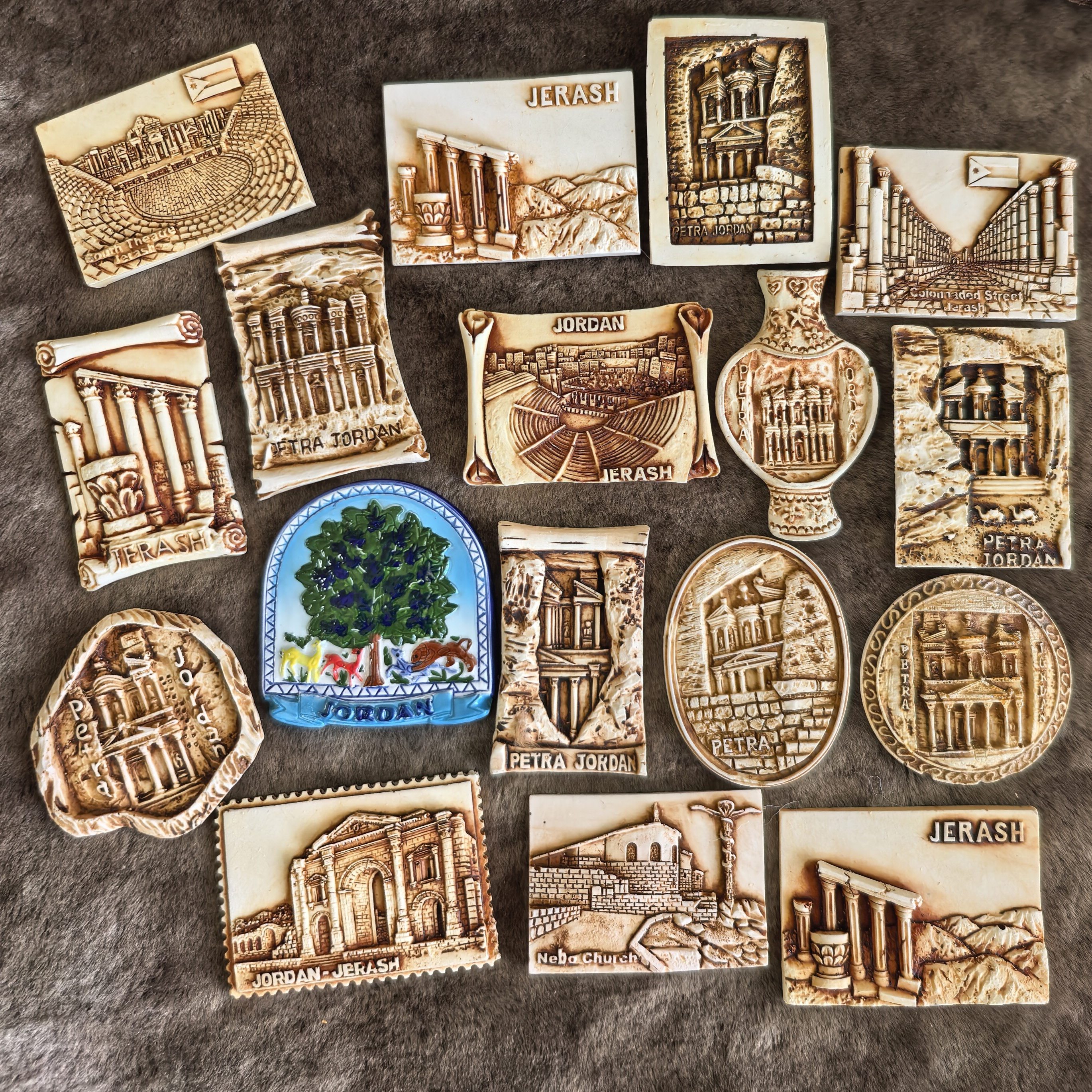 约旦当地购买带回 佩特拉复古树脂冰箱贴,家居饰品,冰箱贴,淘宝优惠券,粉丝福利购,淘宝优惠卷
