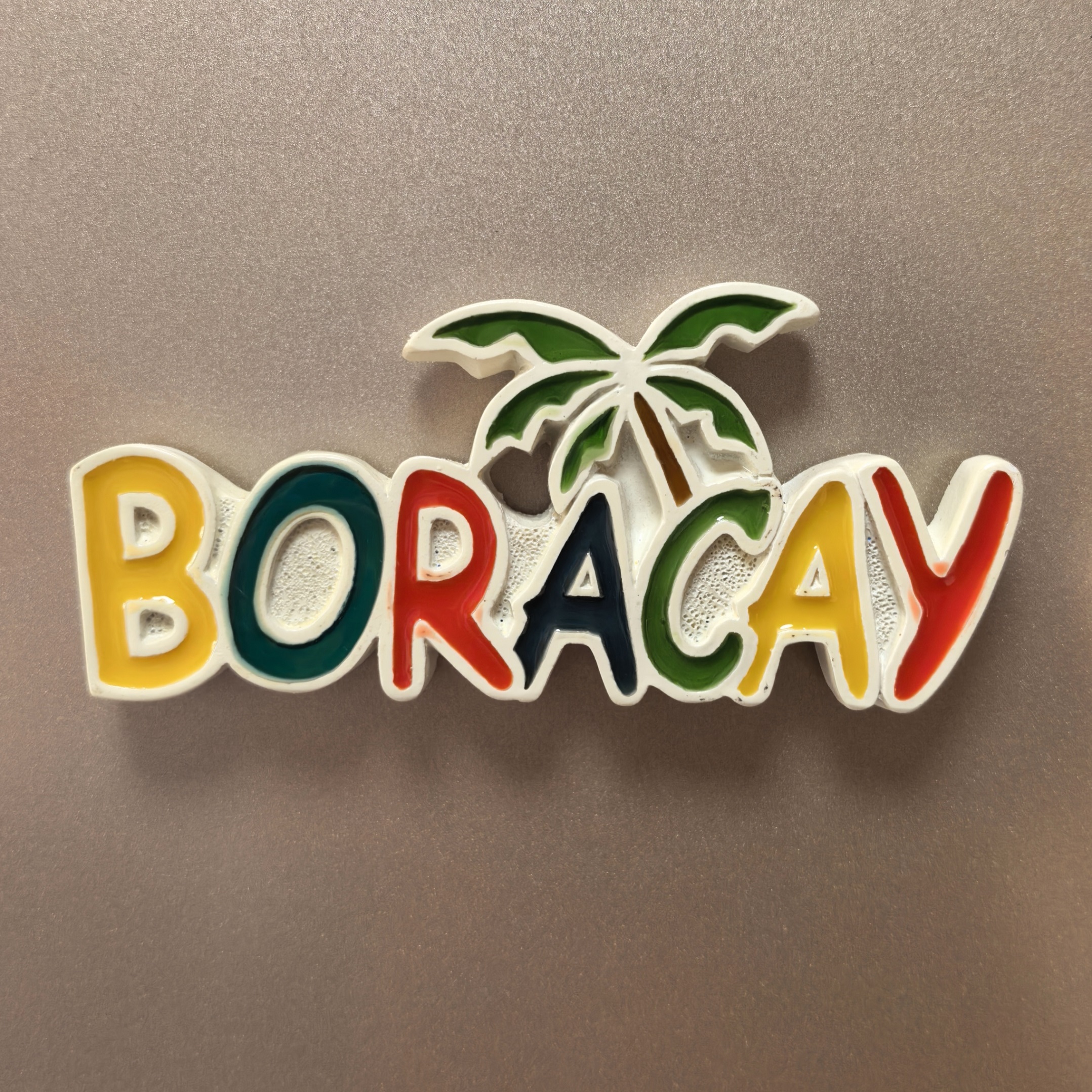 菲律宾购买带回长滩岛树脂冰箱贴