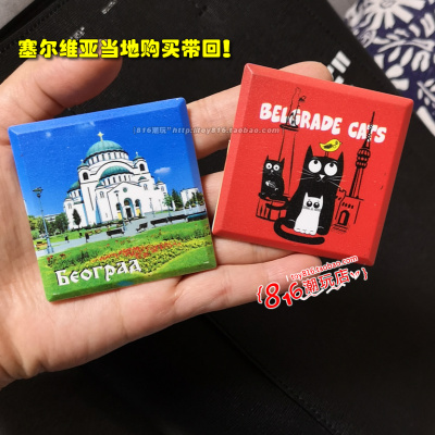 塞尔维亚带回贝尔格莱德冰箱贴
