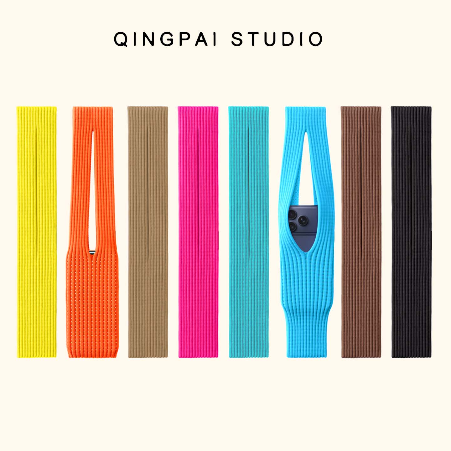 适用苹果手机壳纯色针织保护套