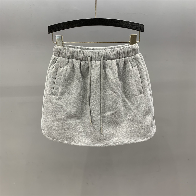 2026春夏新款抽绳松紧腰休闲运动短裙女修身显瘦防走光包臀半身裙,女装/女士精品,半身裙,淘宝优惠券,粉丝福利购,淘宝优惠卷