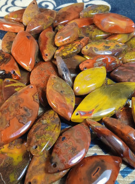 宣化战国红玛瑙吊坠项坠天然玛瑙男女饰品项链手链摆件 体验款