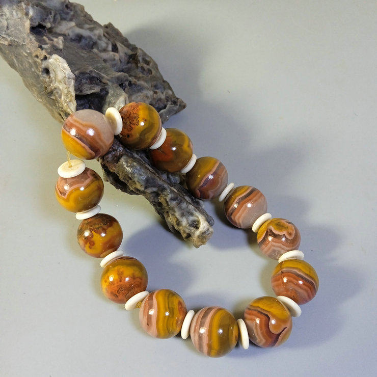 精品 正宗宣化战国红玛瑙纯天然战国红手串手链同料 颜色巨美臻品