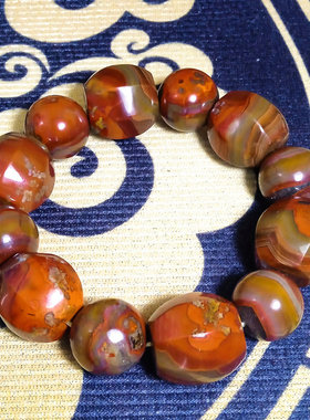 zui好的料天然战国红高玉化玛瑙