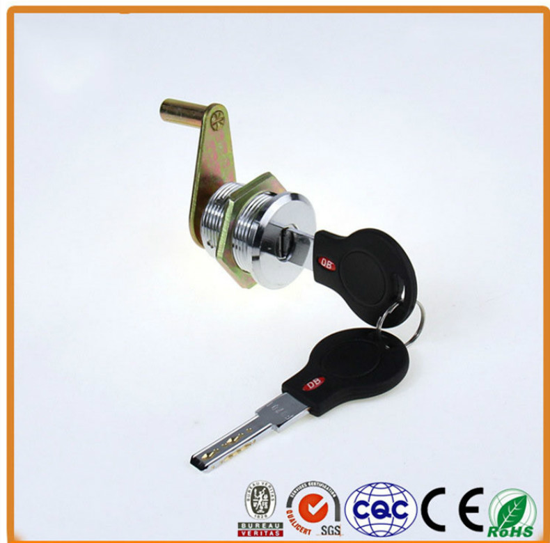 保险柜锁芯一字钥匙主锁保险箱通用锁头32mm锁具配件防盗铜芯虎牌