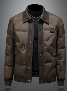 货号88707 P370 男士羽绒服90绒 钱塘大厦6019镂空图